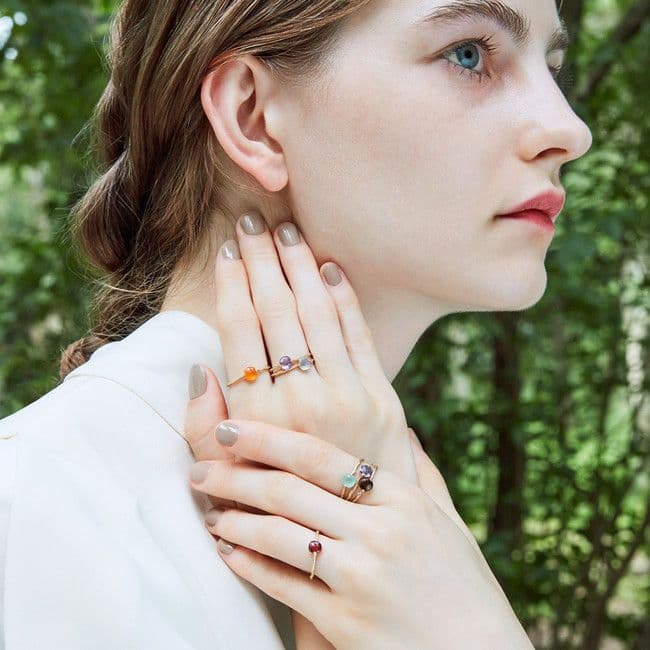 agete パレットリング アガット指輪 １３号