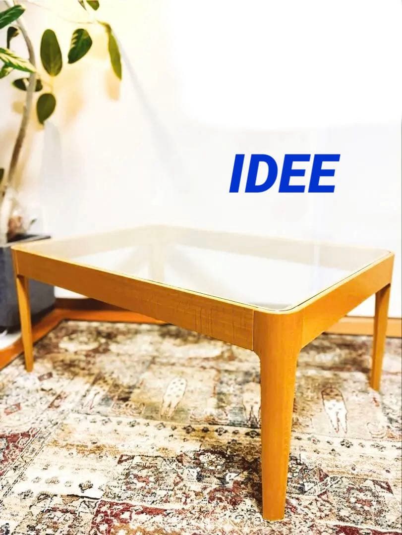 ⭐️超美品⭐️スペシャル⭐️廃盤希少⭐️無印良品⭐️ガラス製センターテーブル⭐️ローテーブル