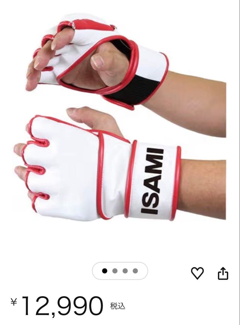 ISAMI（イサミ） オープンフィンガー ウオッシャブル