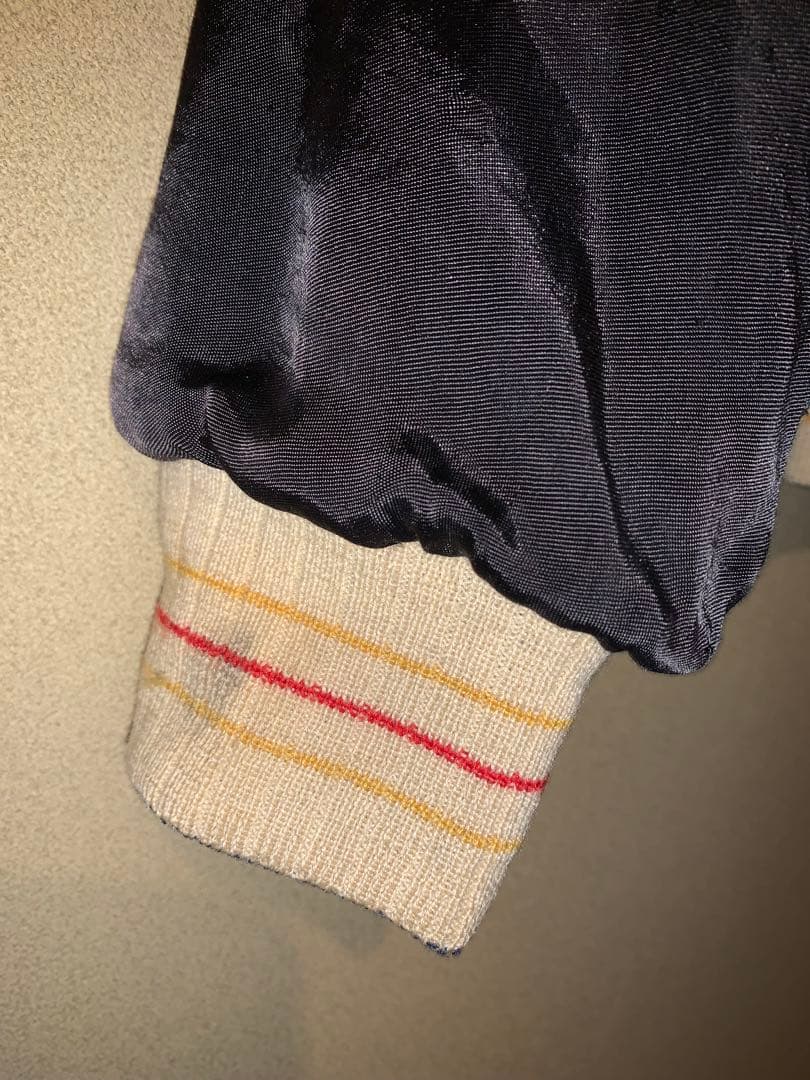 Pherrow's ネイビーホワイトスカジャン