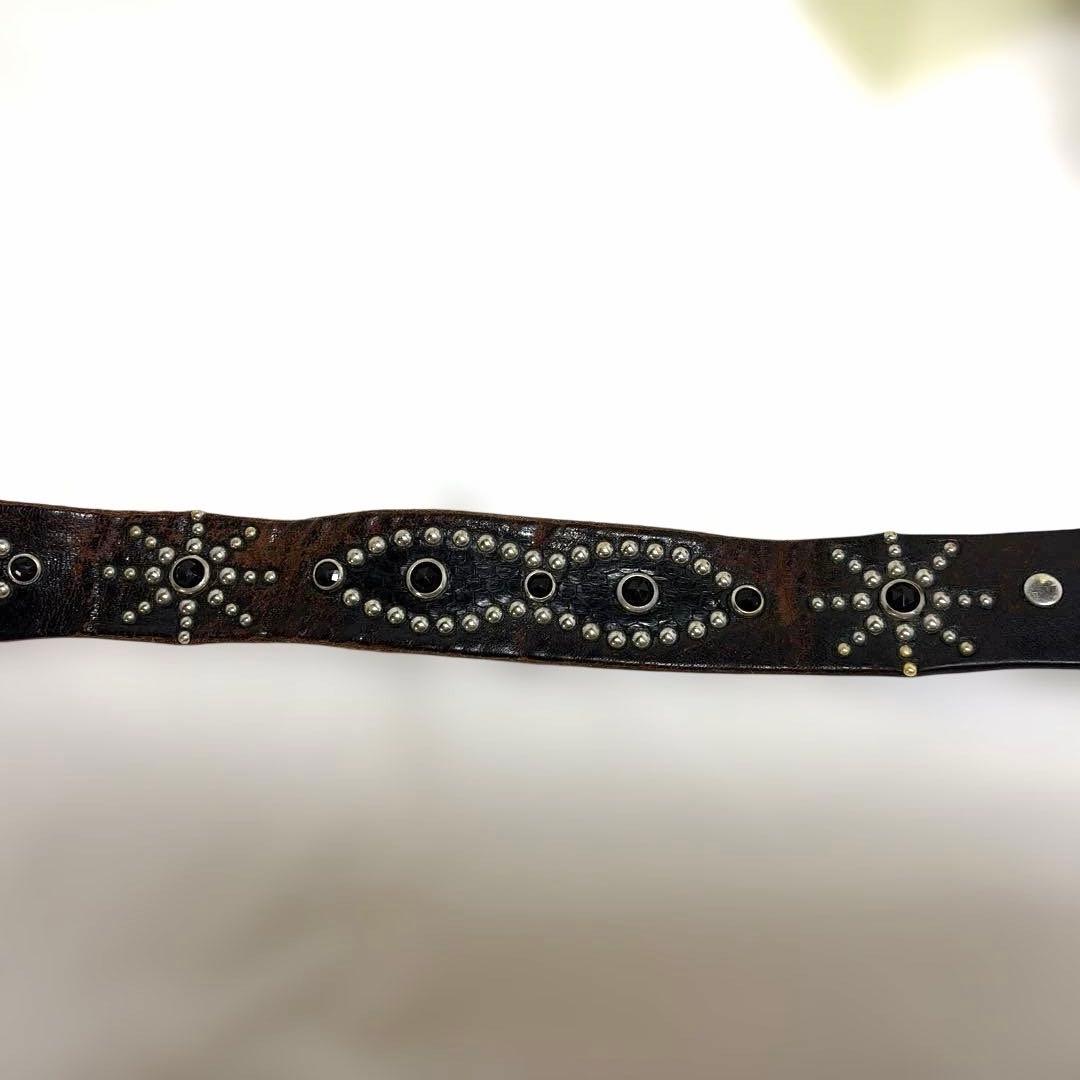 HTC オーバーレイピーナッツベルト ブラック スネーク パイソン レザー