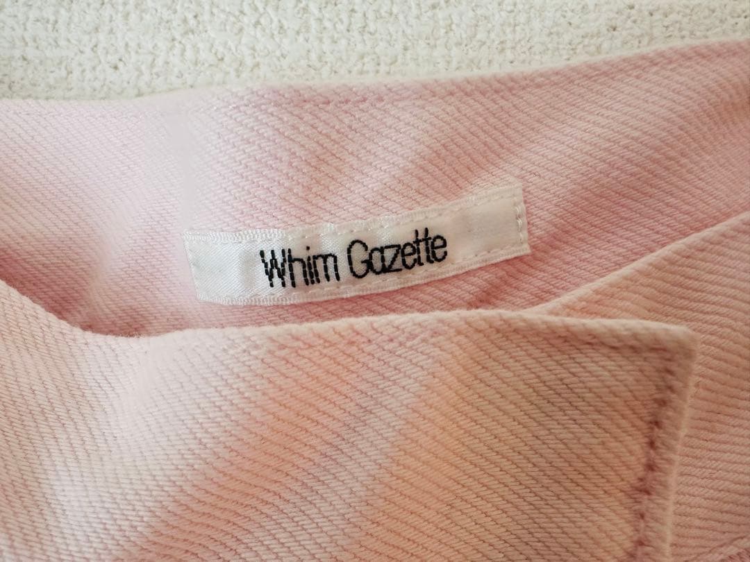 Whim Gazette ラップデニムパンツ 36 2025AW