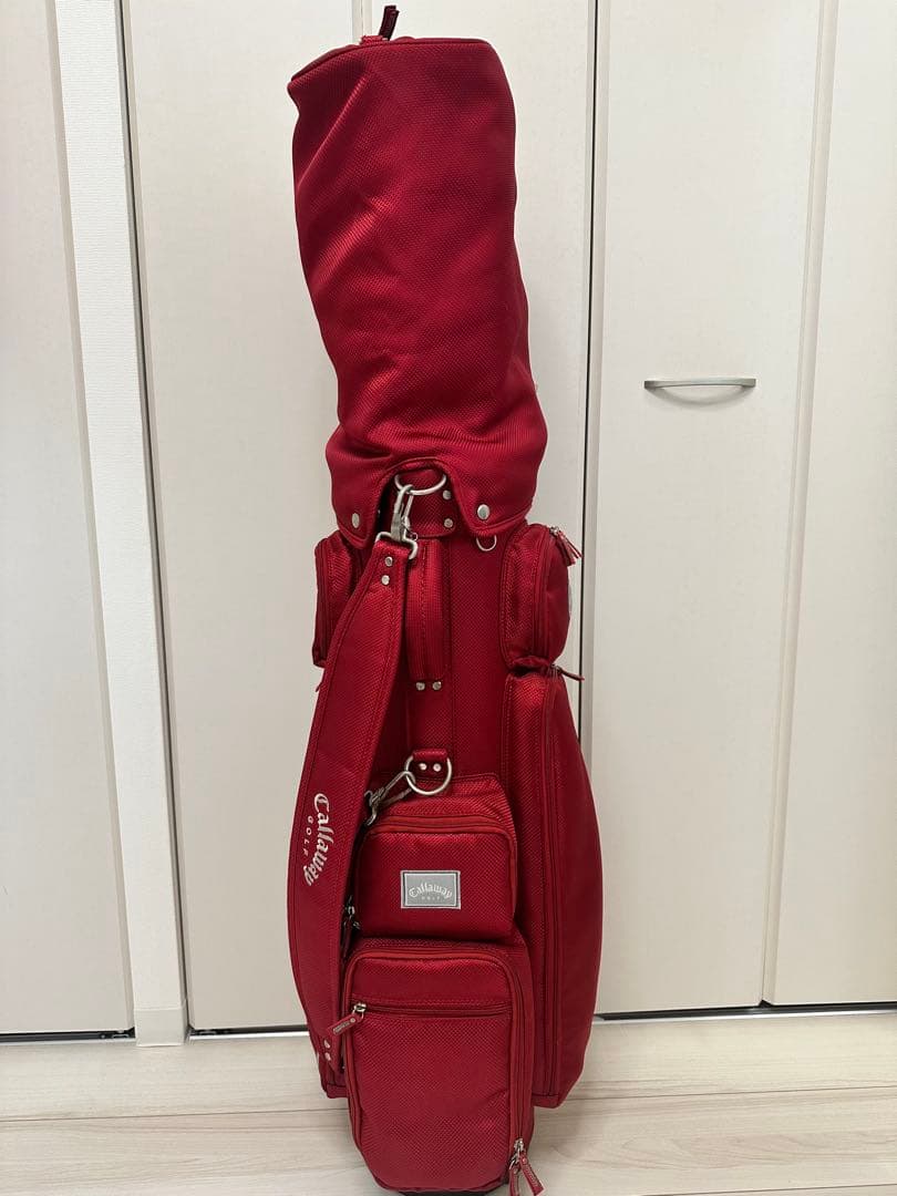 Callaway キャディバッグ 赤　レディース