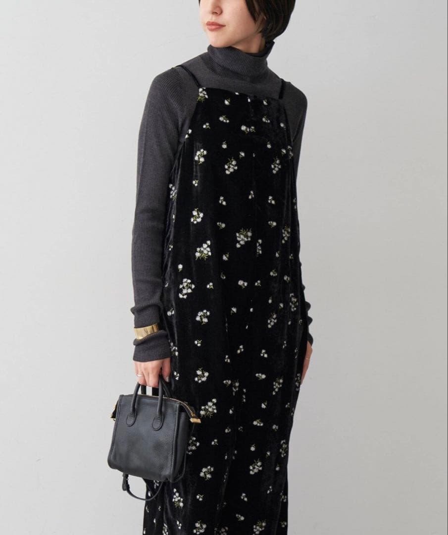 【Spick&Span】ブーケエンブロイダリーオールインワン