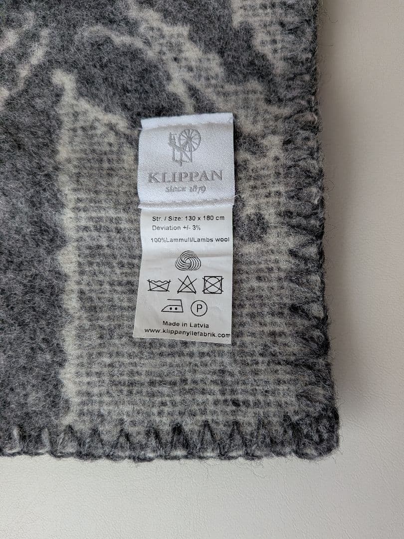 クリッパン　ウール　シングルブランケット　ミナペルホネン　ハウスインザフォレスト