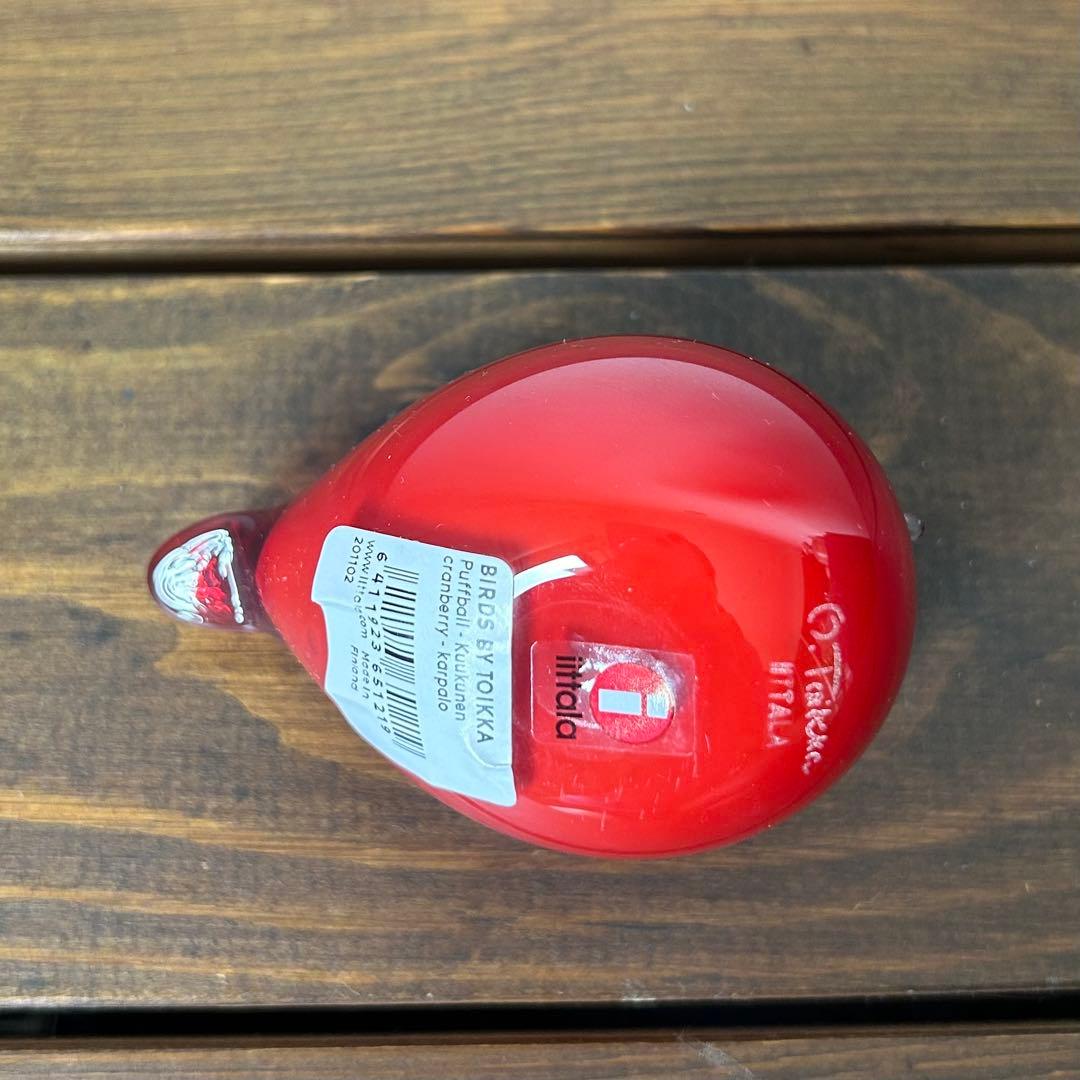 イッタラ　オイバ・トイッカ パフボール　クラン ベリー　ガラスの鳥　2010年