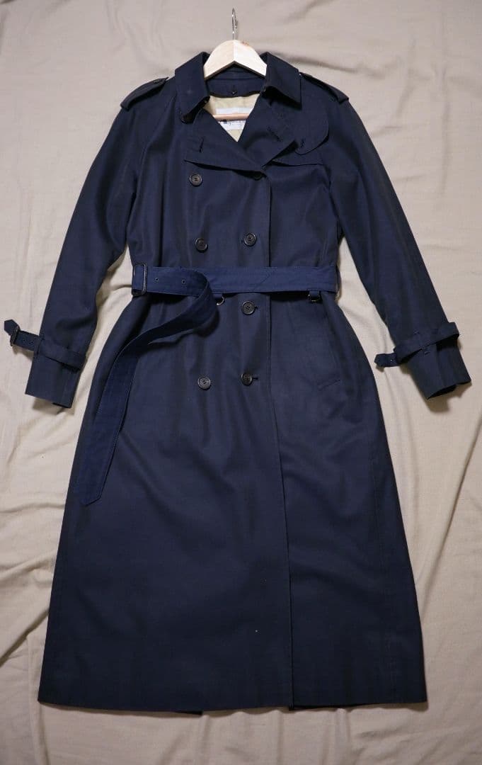 ジャケット・アウター Aquascutum Trench Coat Dark Navy