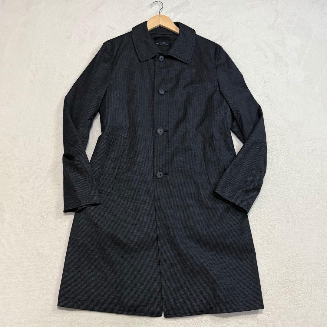 【美品】グリーンレーベルリラクシング　ステンカラーコート REDA　ライナー付
