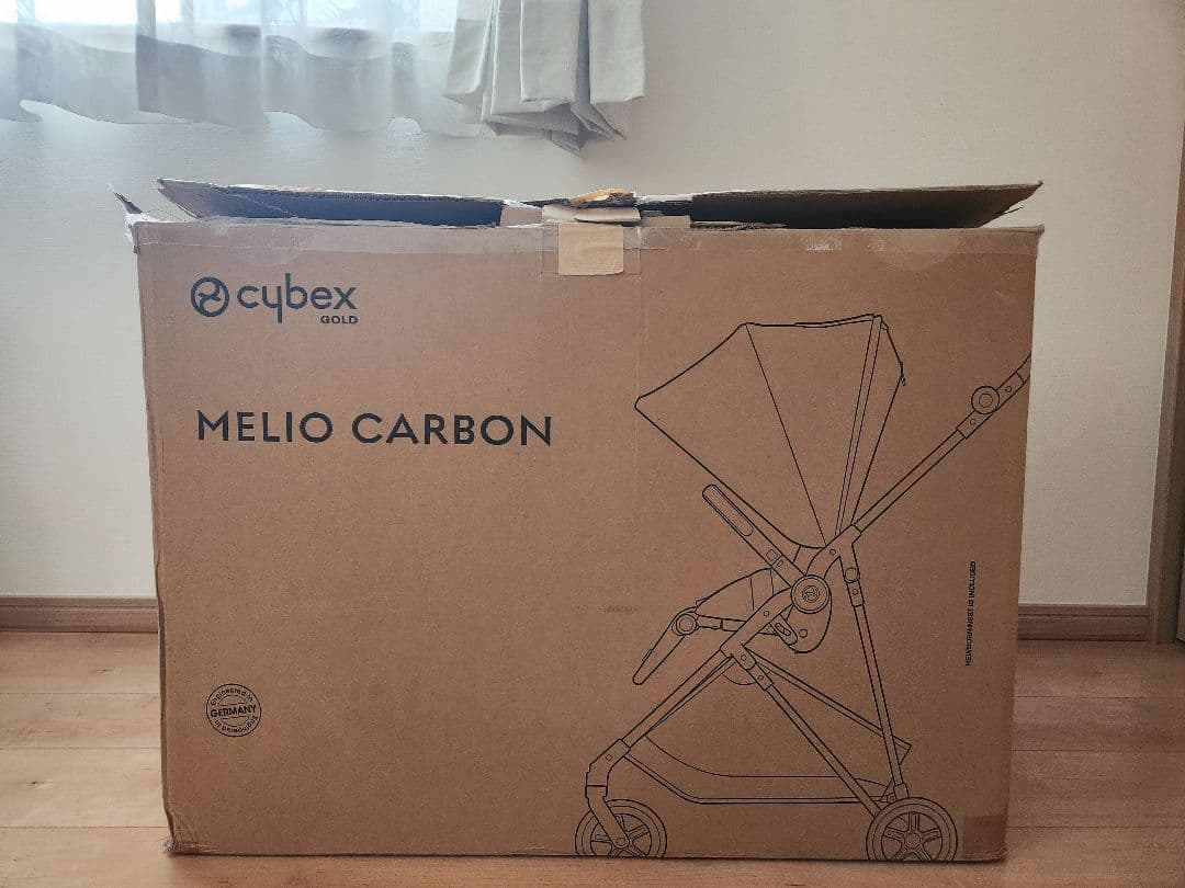 【新品未使用】cybex メリオカーボン、ストーミーブルー