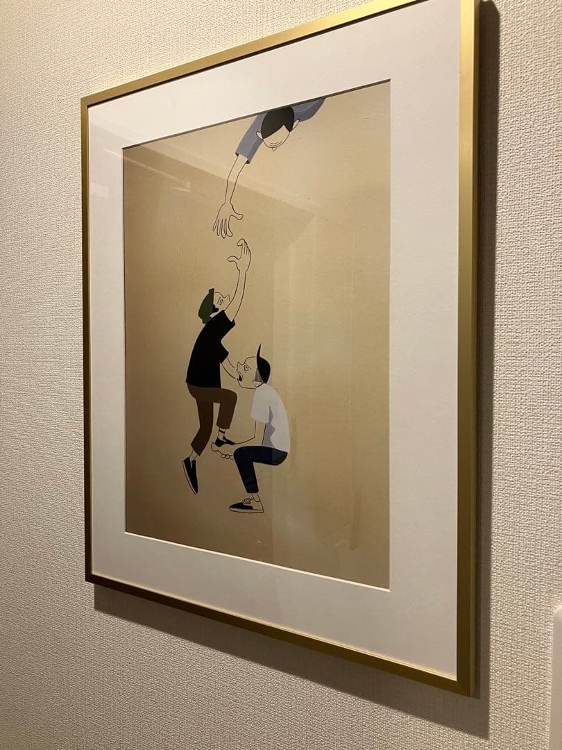 花井祐介 Hanai Yusuke JUXTAPOZ ポスター額装済