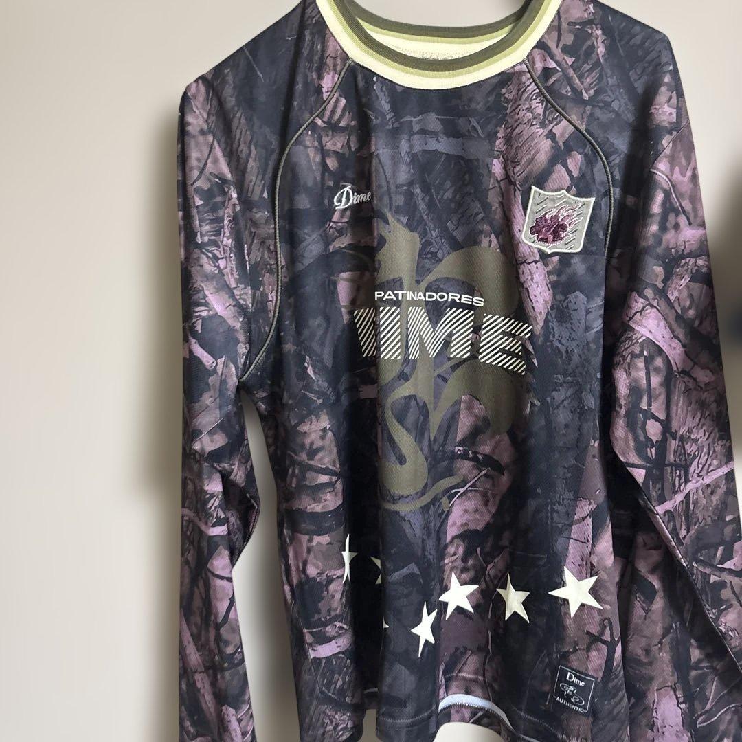 新作　希少　Dime Mサイズ 長袖Tシャツ　ゲームシャツ
