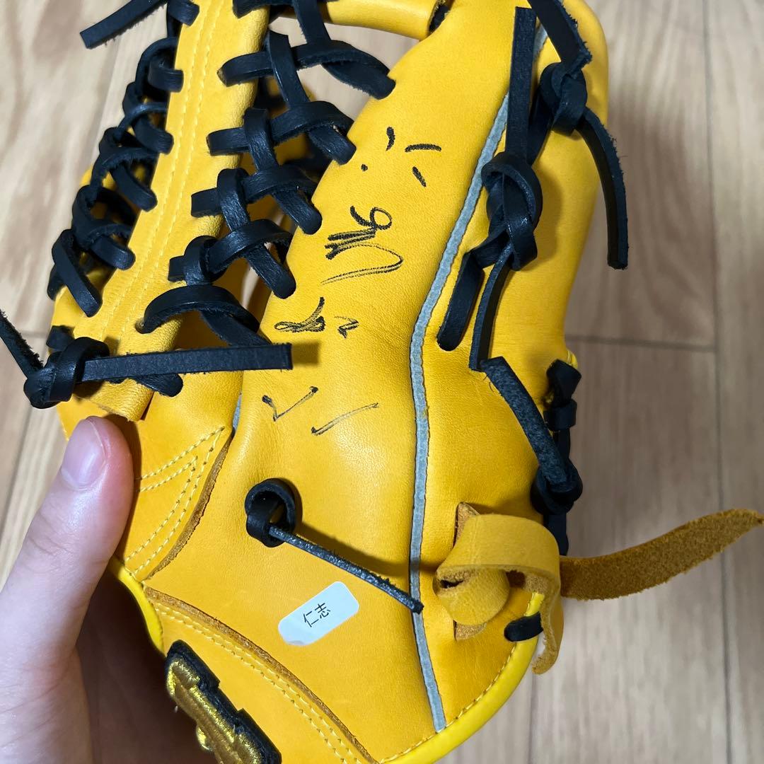 サイングローブ 野球グローブ 仁志