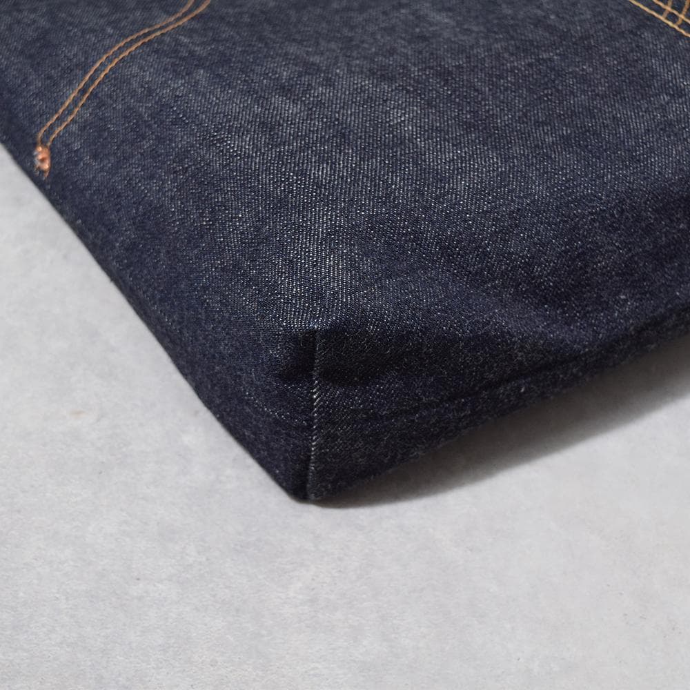 【新品同様】桃太郎ジーンズ MOMOTARO JEANS 出陣デニムトートバッグ