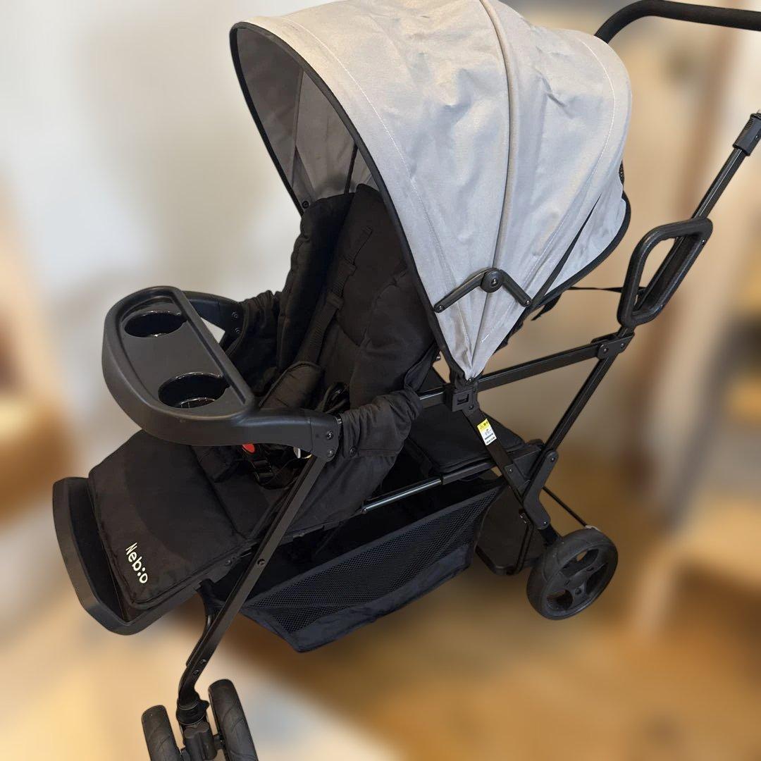 Nebio ネビオ　Amitie アミティエF 二人乗りベビーカー