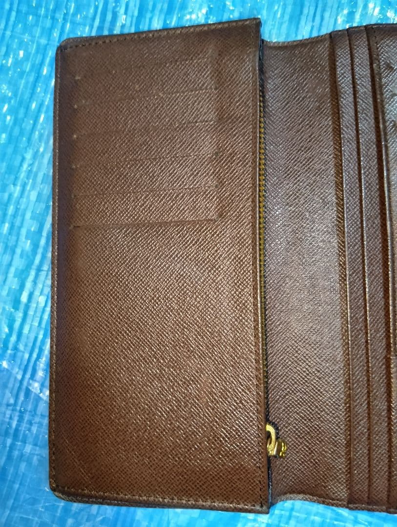 や*し様 ルイヴィトン ダミエ ポルトフォイユ ブラザ 2つ折り 長財布 小銭入