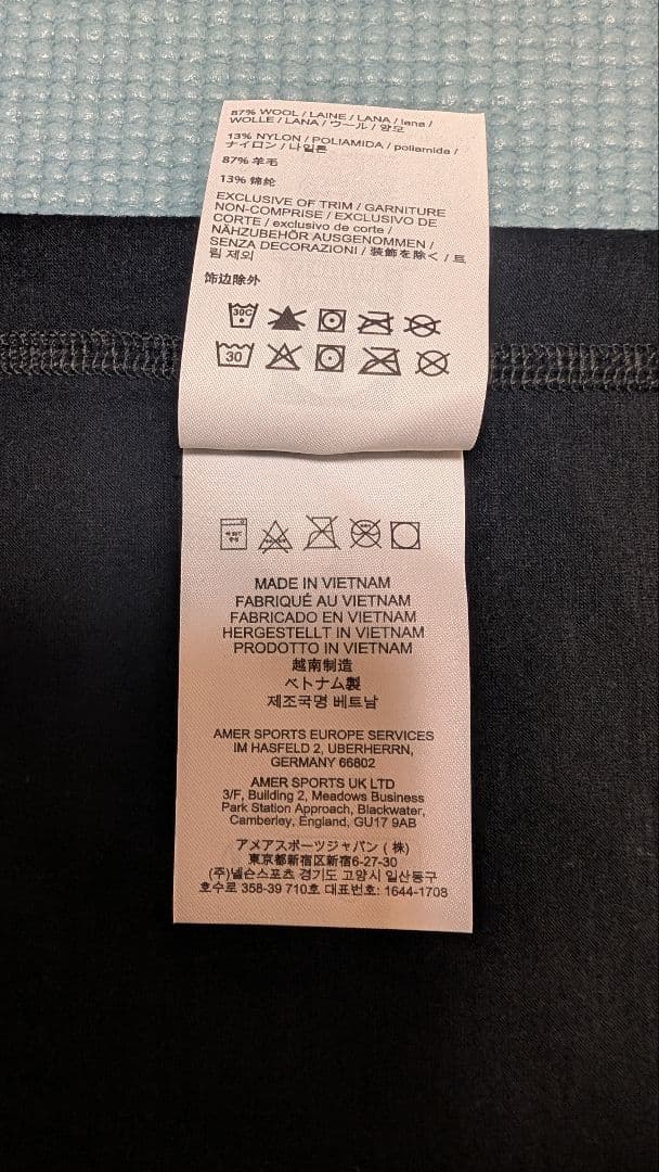 【未使用】ライトウェイトネックゲイター/ネックウォーマー◆アークテリクス