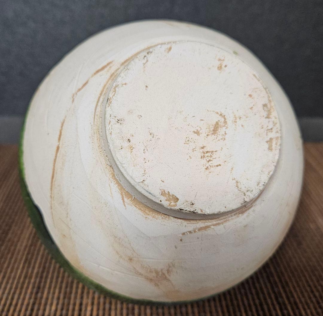 中国古美術　中国古陶磁器　中国古玩　遼時代　遼緑釉　丸壺　罐　漢緑釉　古代中国