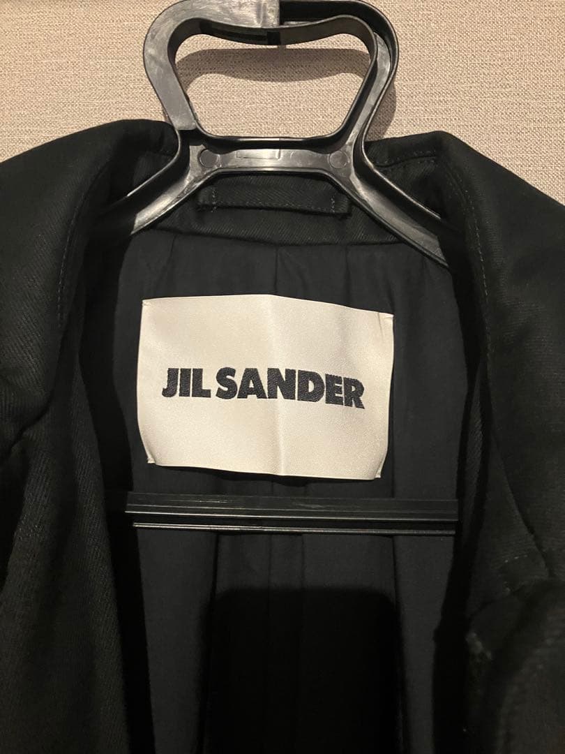 新品 JIL SANDER ブラックコート サイズ50