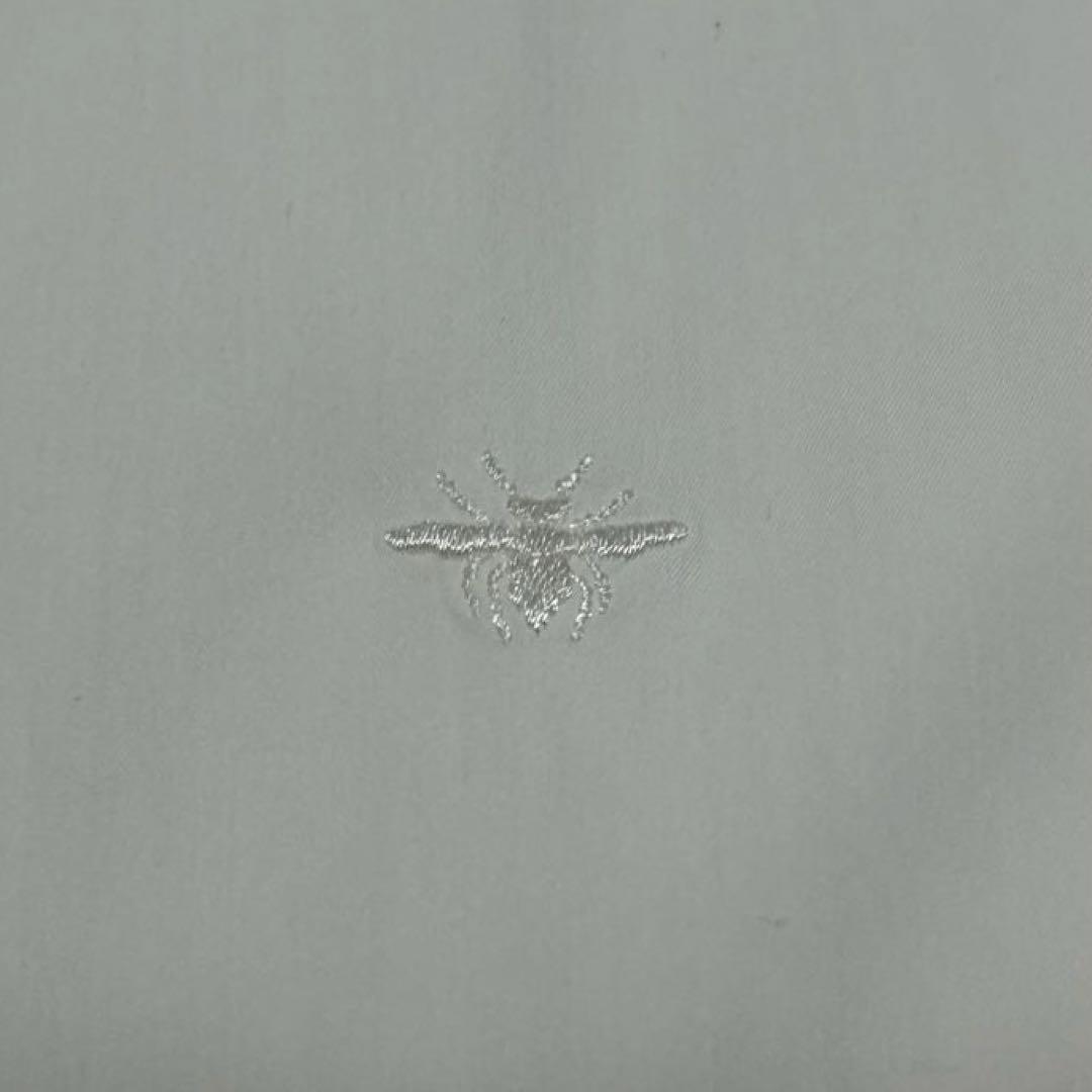 Dior homme 白シャツ bee白刺繍 サイズ40