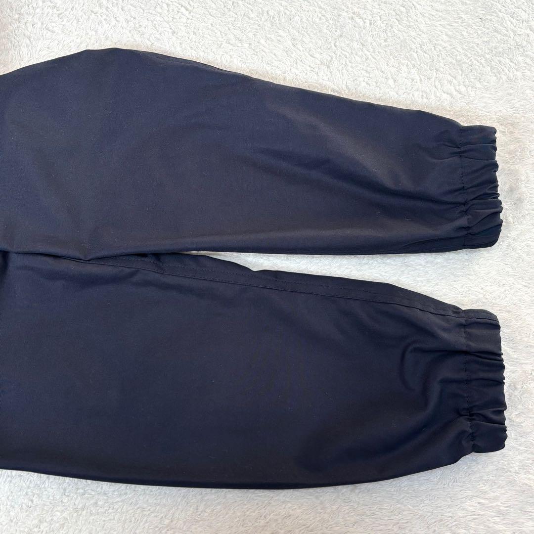 【25AWタグ付】ニューヨーカー 金ボタン フード付きライトコート 紺 洗える