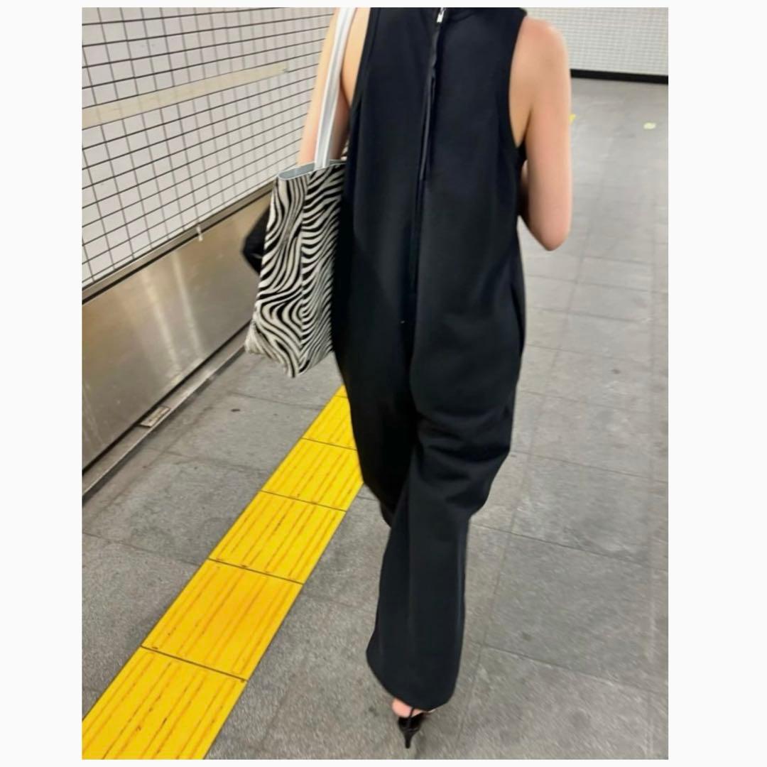 美品 THE PAUSE ウィムガゼット スウェット オールインワン plage