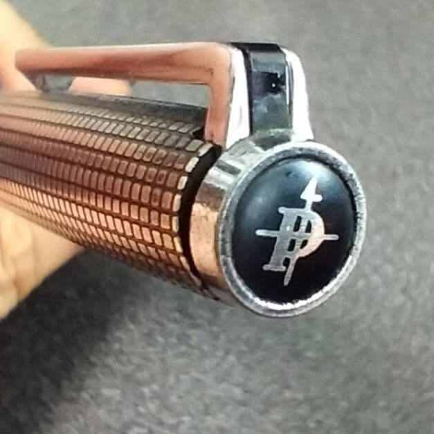 Z04）パイロット カスタム 万年筆 スターリング シルバー 銀製 ペン先18金