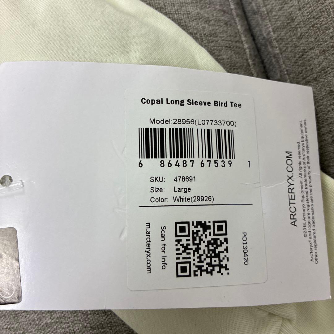 ARC'TERYX アークテリクス システム A コパル ロングスリーブ バード