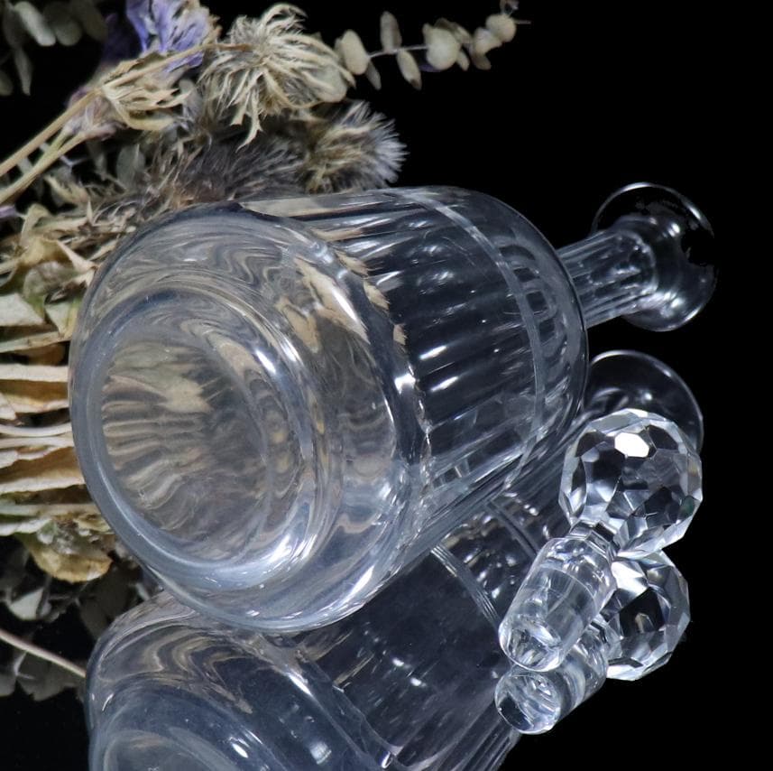 オールド・バカラ シカゴ 希少 大型 デカンタ カタログ掲載 カット装飾