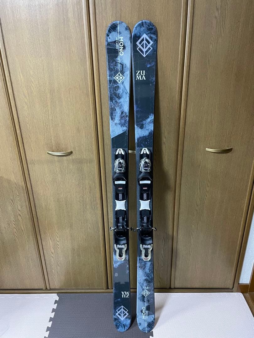 よ*ー様 ZUMA MONO ADVANCE 158cm スキー ビンディング付