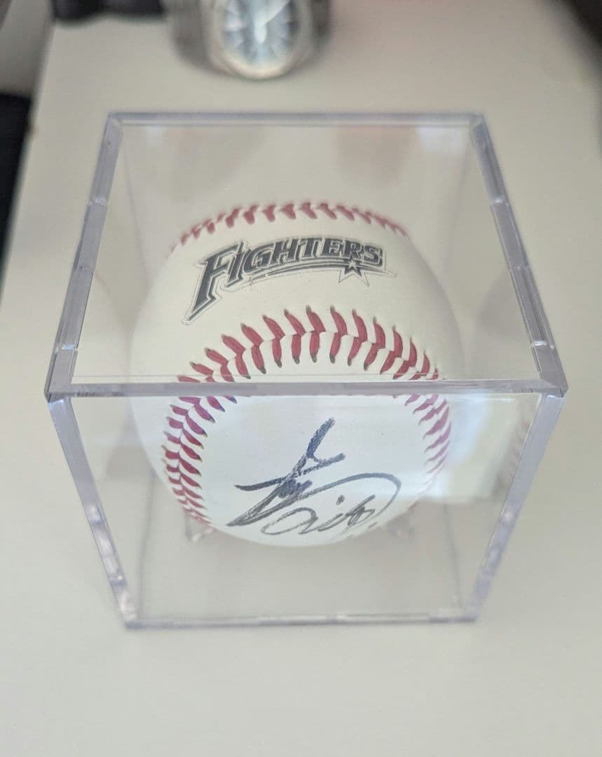 大谷翔平　2014年　サインボール　直筆サイン　ファイターズ非売品ボール