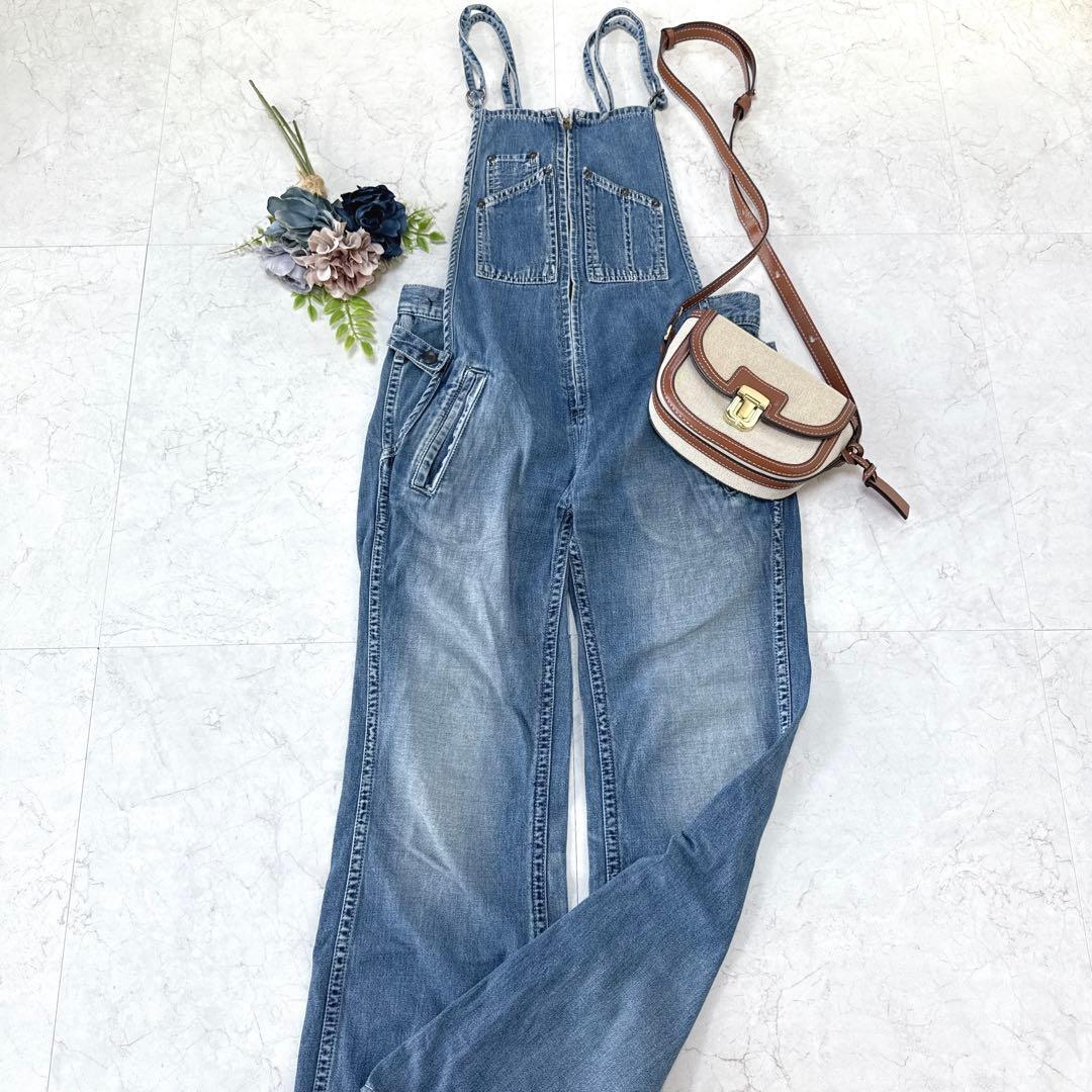 Deuxieme Classe JOHNBULL フレンチサロペット　デニム　M