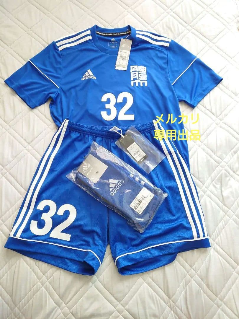 【激レア】adidas 日体大 サッカー部 ユニフォーム ３点セット #32