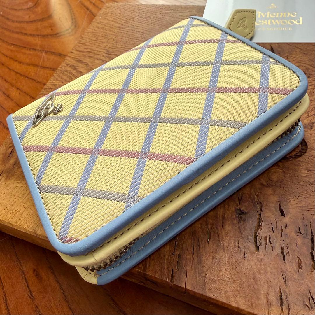 未使用美品/廃盤正規品VivienneWestwood オーブ/スリム折財布