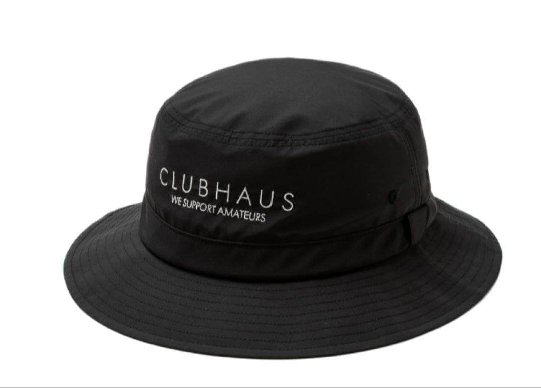 新品！Clubhaus クラブハウス　ハット　黒