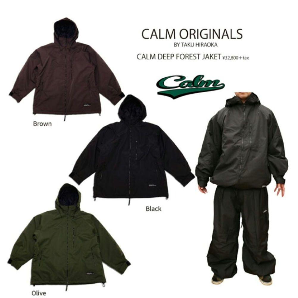 Calm カーム 黒ジャケット Lサイズ