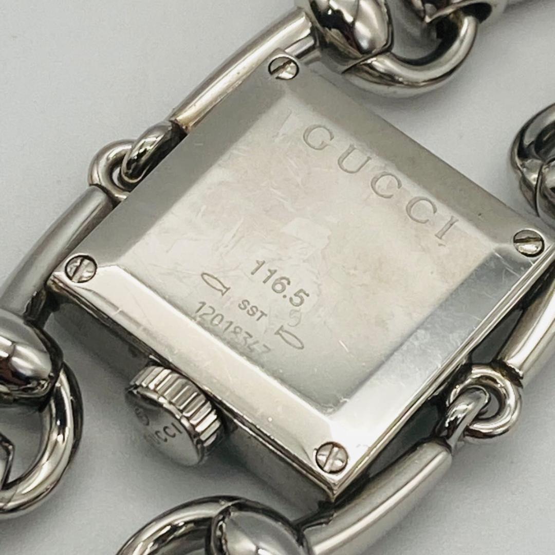 GUCCI グッチ 腕時計 クォーツ シニョーリア 116.5 シェル文字盤