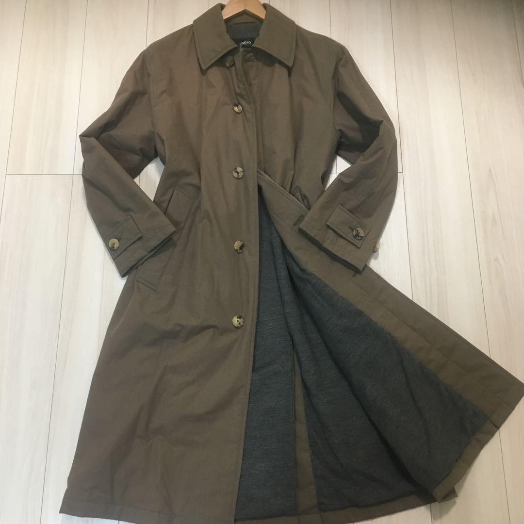 30日迄限定セール90's HUGO BOSS ステンカラーコート ヴィンテージ