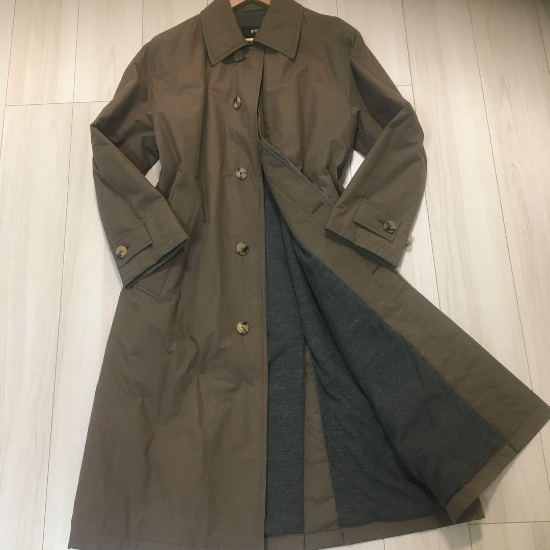 30日迄限定セール90's HUGO BOSS ステンカラーコート ヴィンテージ