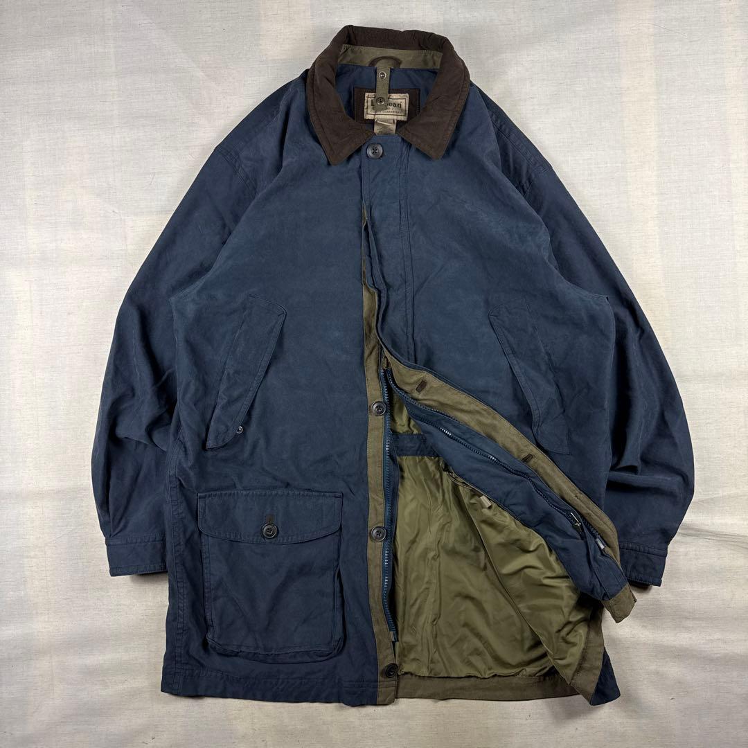 90s llbean ハンティングジャケット 中綿 フィールドコート XXL