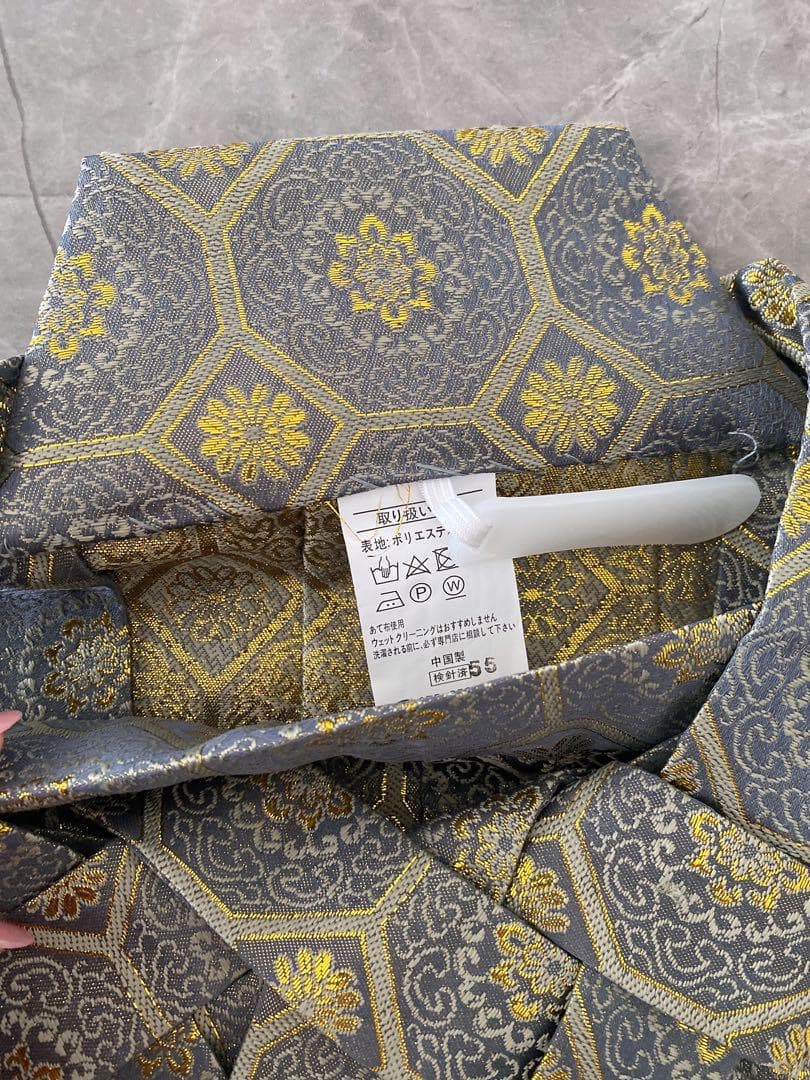 新品　式部浪漫5歳七五三　羽織袴13点フルセット アイボリー　金糸鳳凰模様