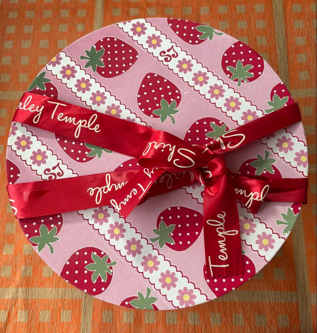 シャーリーテンプル ShirleyTemple 帽子箱 小物入れ　いちご　2個