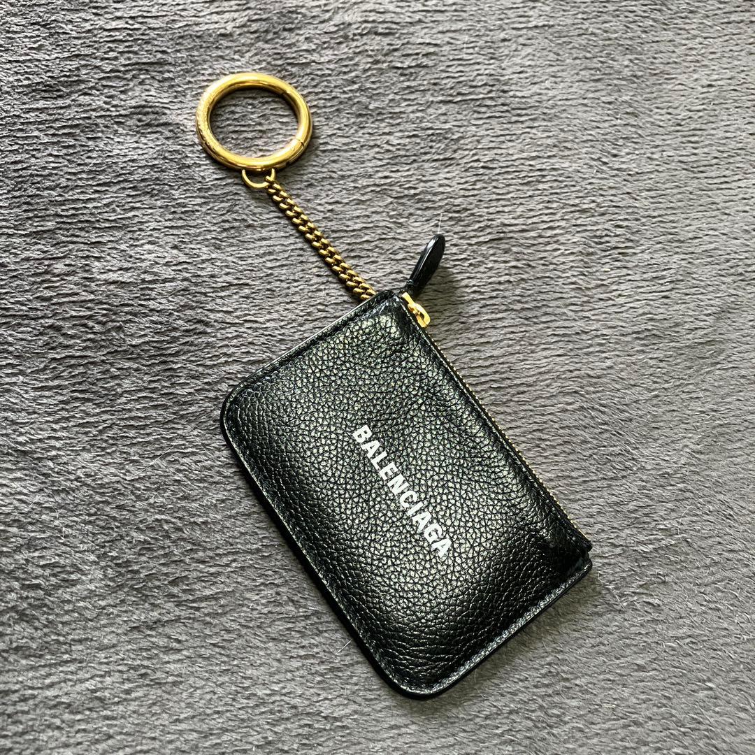 バレンシアガ　キーリング　ストラップ　財布　小銭入れ　0703