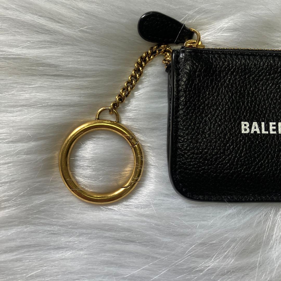 バレンシアガ　キーリング　ストラップ　財布　小銭入れ　0703