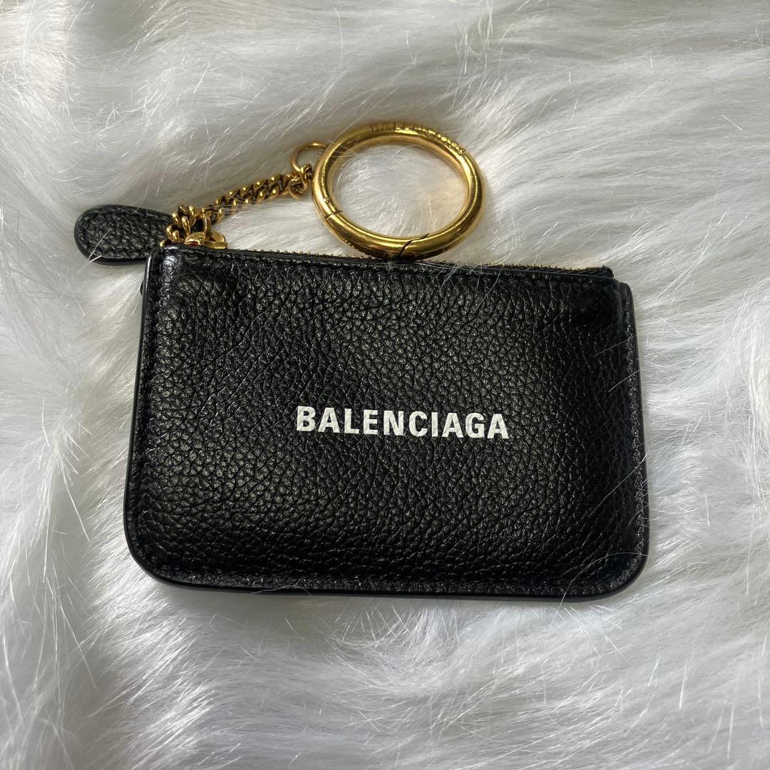 バレンシアガ　キーリング　ストラップ　財布　小銭入れ　0703