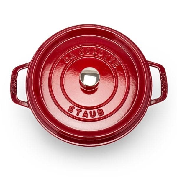 ストウブ【Staub】ピコ・ココット ラウンド 24cmチェリー/レッド
