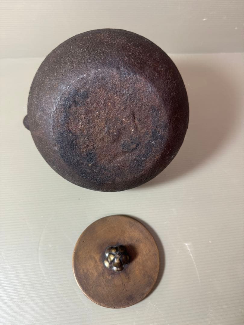 2853 茶道具　龍文堂　鉄瓶