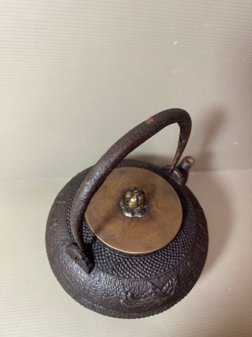 2853 茶道具　龍文堂　鉄瓶