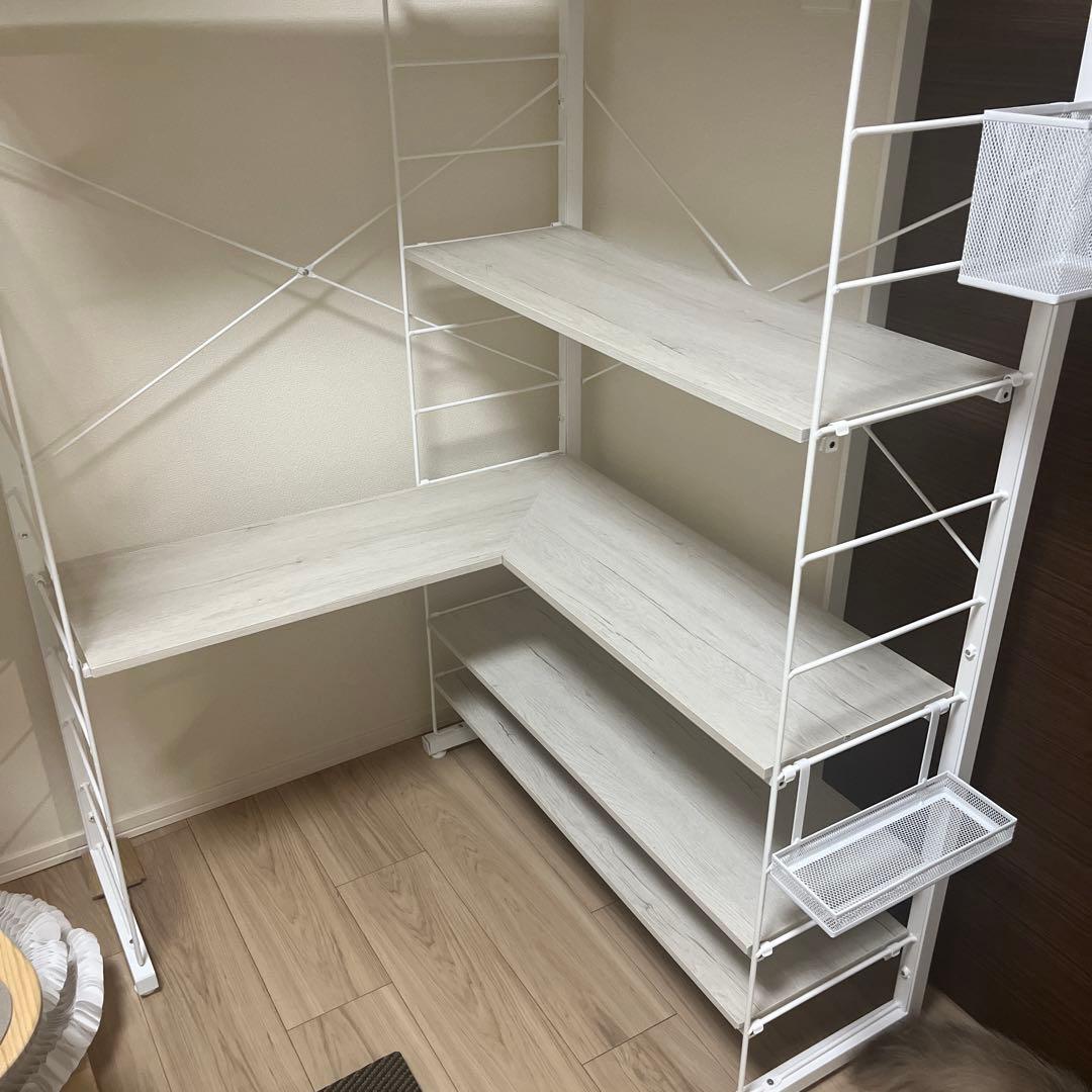 【ニトリ】　Nポルダ L型コーナー + ディープ用引き出し7点セット