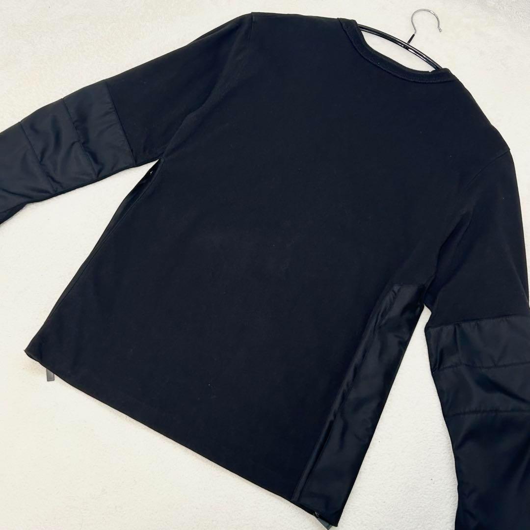 ディオール DIOR サカイ Sacai ドッキング 切替 長袖 ナイロン