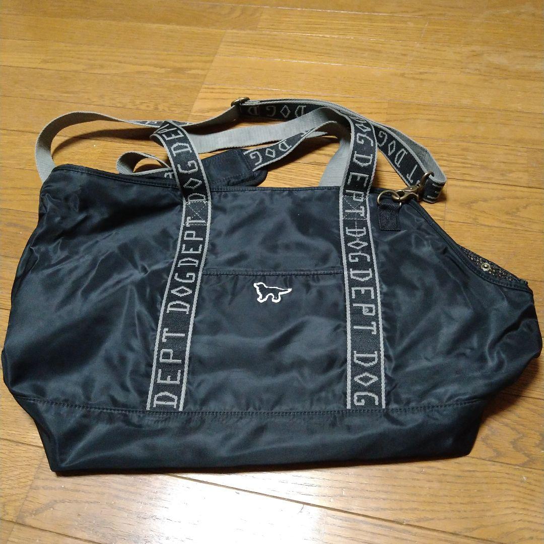 DOG DEPT キャリーバッグ ロゴ Lサイズ